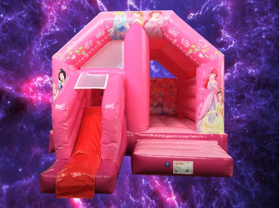 Princess Castle with Slide Hire Sheffield